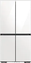 RF23A967512 Samsung Bespoke 22.8 cu ft Smart 4 Door Flex Refrigerator - Counter Depth White Glass