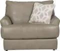 2482-01 CHAIR PUTTY 1273-56/3073-56 Prato Beige Leather Chair