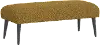 5525BLKCPNOCH Bridget Ochre Bench - Skyline Furniture