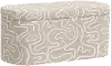 1225STEVLNTLOGA Frida Beige Abstract Print Storage Bench - Skyline Furniture