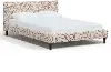 1373BEDEVLRSTOGA Maeve Rust Abstract Print King Platform Bed - Skyline Furniture