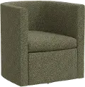 74-10ORLARM Sampson Army Green Swivel Accent Chair - Skyline Furniture