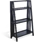 Tilton 48 Bookcase - Black