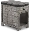 Avalon Alpine Gray Side Table