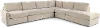 6PC/S1140/(RE)FORMATION/OPT1 (Re)Formation Beige 6 Piece Sectional