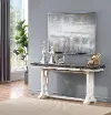 Bar Harbor Cream Fold Out Console