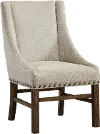 Ivory Upholstered Accent Dining Chair