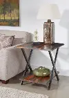 62460 Sierra II Dark Brown End Table