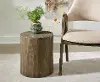 Callaway Smoke Gray Accent Table