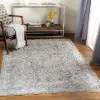 Brunswick 5 x 8 Teal and Gray Area Rug