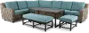 ANESIS LL/A/C/RL/2B/1B/TB Anesis 7 Piece Blue Patio Set
