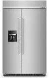 KBSD708MPS KitchenAid 29.4 cu ft Side-By-Side Refrigerator - 48 Built-In Stainless Steel