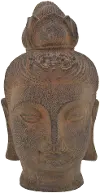 20.25 Inch Clay Rustic Buddha