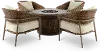 5PC SKYVIEW 4 LOUNGE CHAIRS/1 42