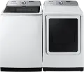 KIT Samsung Top Load Washer and Electric Dryer Set - White 52A5500W