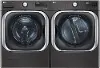 KIT LG Front Load Washer and Electric Dryer Set - Black, 8900B