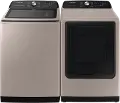 KIT Samsung Top Load Washer and Gas Dryer Set - Champagne 52A5500C