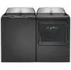 KIT GE Profile Top Load Washer and Electric Dryer Set - Diamond Gray, PT600