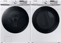 KIT Samsung Front Load Washer and Electric Dryer Set - White 45B6300