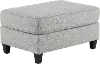American Farmhouse Gray Ottoman