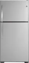 GTS22KYNRFS GE 21.9 cu ft Top Freezer Refrigerator - 33 W Fingerprint Resistant Stainless Steel