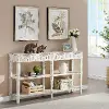 Athens White Console Table