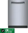 SHP9PCM5N Bosch Benchmark Dishwasher - Stainless Steel