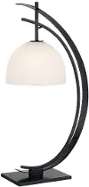 Orbit Black Metal Table Lamp