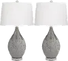 Volcanic Shimmer Table Lamps, Set of 2