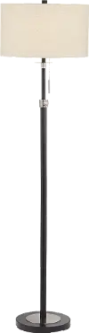 Burke Black Floor Lamp