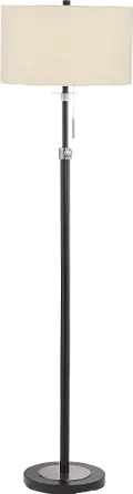 Burke Black Floor Lamp