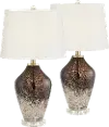 Tiger Eyes Ombre Table Lamps, Set of 2