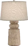 Totem Natural Wood Table Lamp