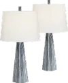 Bluestone Marble Table Lamps, Set of 2