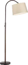 Lindley Bronze Arched Floor Lamp