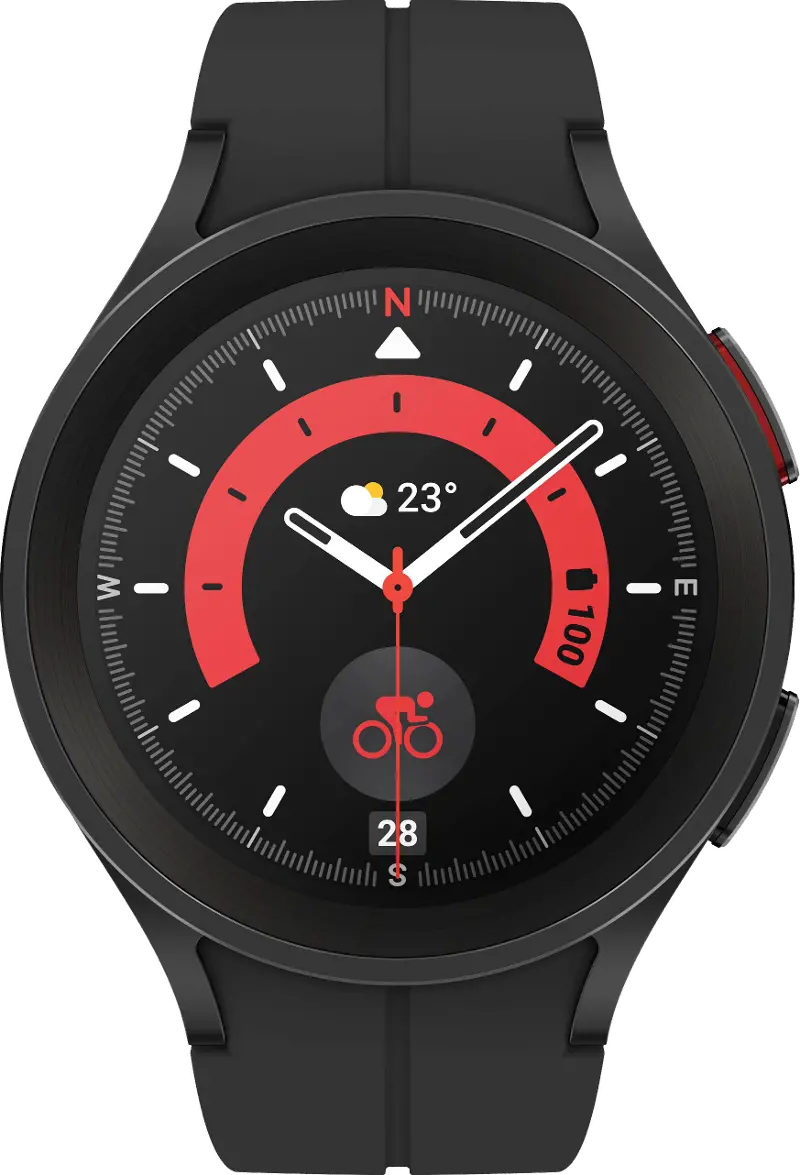 Samsung Galaxy Watch5 Titanium Smartwatch Black | RC Willey