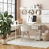 Berkeley Terrazzo L-Shaped Desk