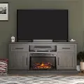 Gablewood Espresso 65 Electric Fireplace & TV Console