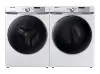 KIT Samsung Front Load Washer and Gas Dryer Set - White 45A6200
