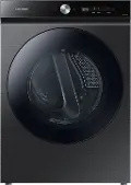 DVE53BB8700V Samsung Bespoke 7.6 cu ft Electric Dryer with Smart Dial - Brushed Black 53BB8700