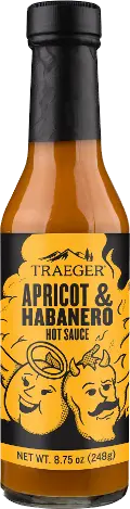 HOT003 Traeger Apricot & Habanero Hot Sauce