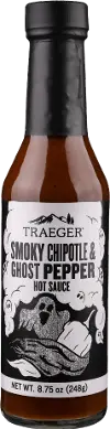 HOT002 Traeger Smoky Chipotle & Ghost Pepper Hot Sauce