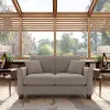 FLJ61STNM-03K Flare Tan Microsuede Loveseat - Bush Furniture