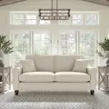 HDJ73BCRH-03K Hudson Cream Herringbone Sofa - Bush Furniture