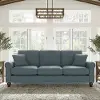 HDJ85BTBH-03K Hudson Blue Sofa - Bush Furniture