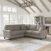 HDY86BBGH-03K Hudson Beige L Shaped Sectional - Bush Furniture