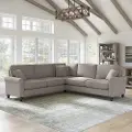 HDY98BBGH-03K Hudson Beige L Shaped Sectional - Bush Furniture
