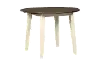 Woodville Cream Round Dining Room Table