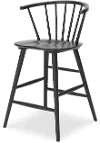 Clearance Otaska Black Counter Height Stool