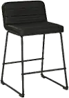 Nerison Black Counter Height Stool